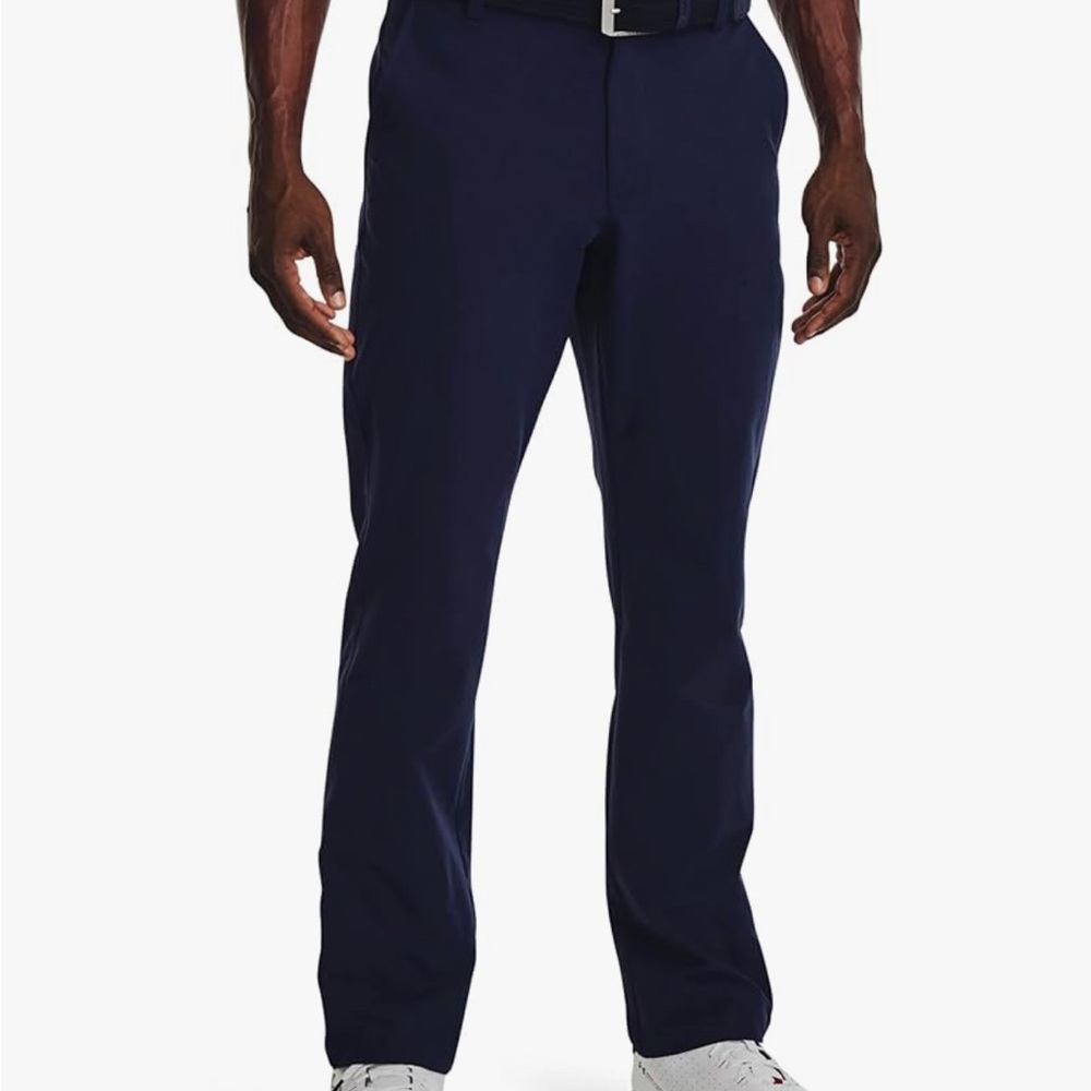 Men's Navy Blue Under Armor Golf Pants